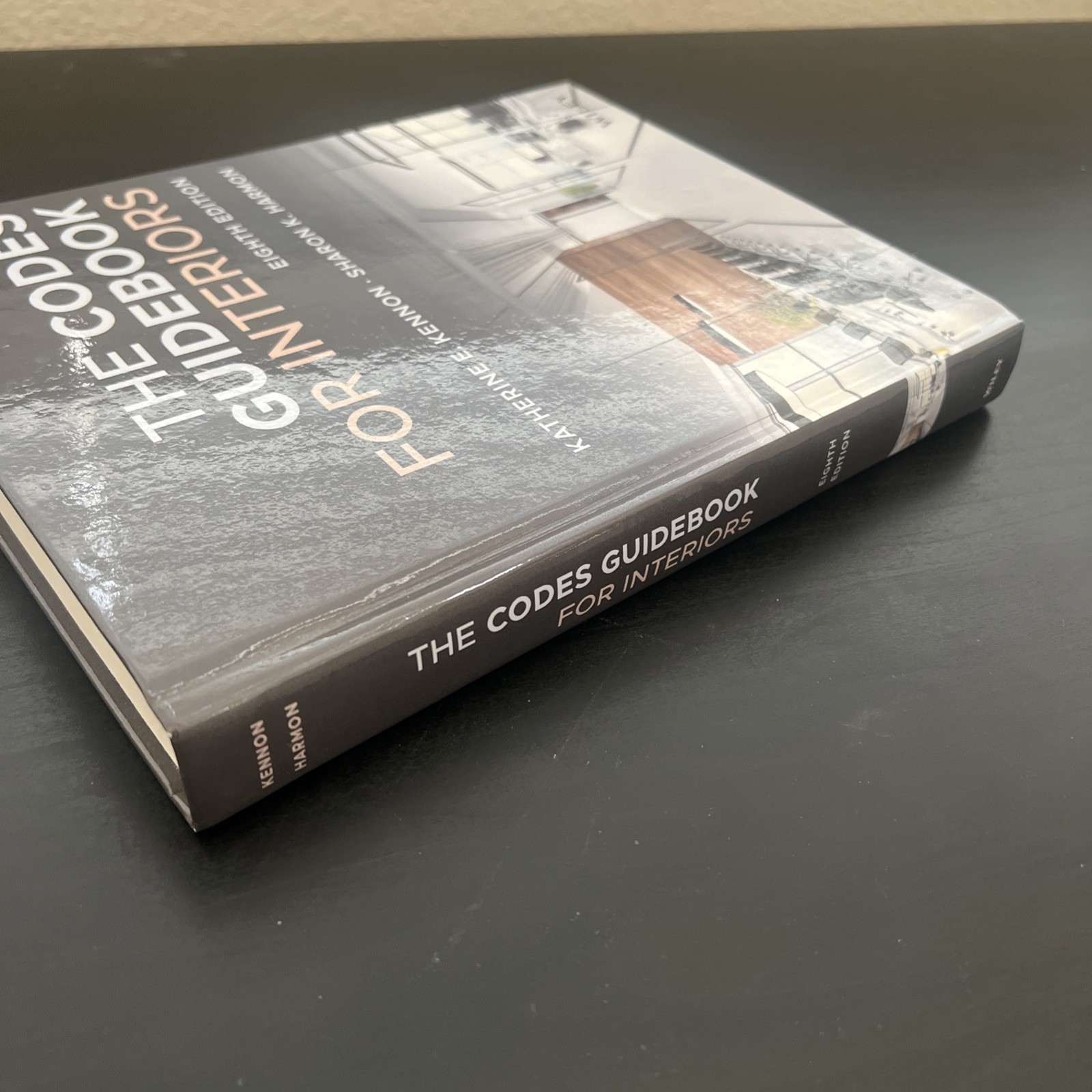 Codes Guidebook for Interiors by Katherine E. Kennon 8e Hardback