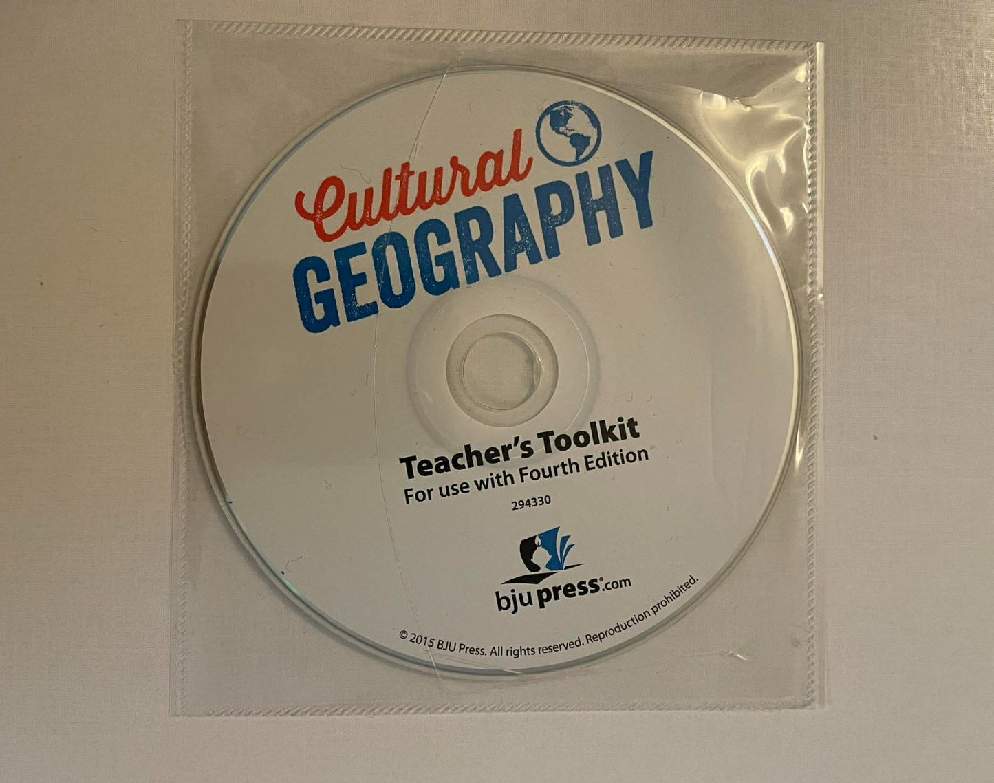 BJU Homeschool Cultural Geography, 4th Edition, Text, Teacher’s Manuals, Answers