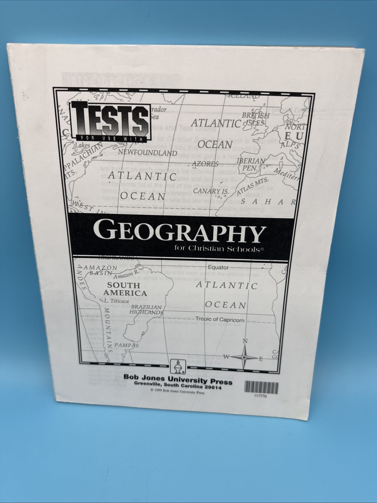 Bob Jones Cultural Geography Student & Teacher 9th Grade History (2nd Edition)