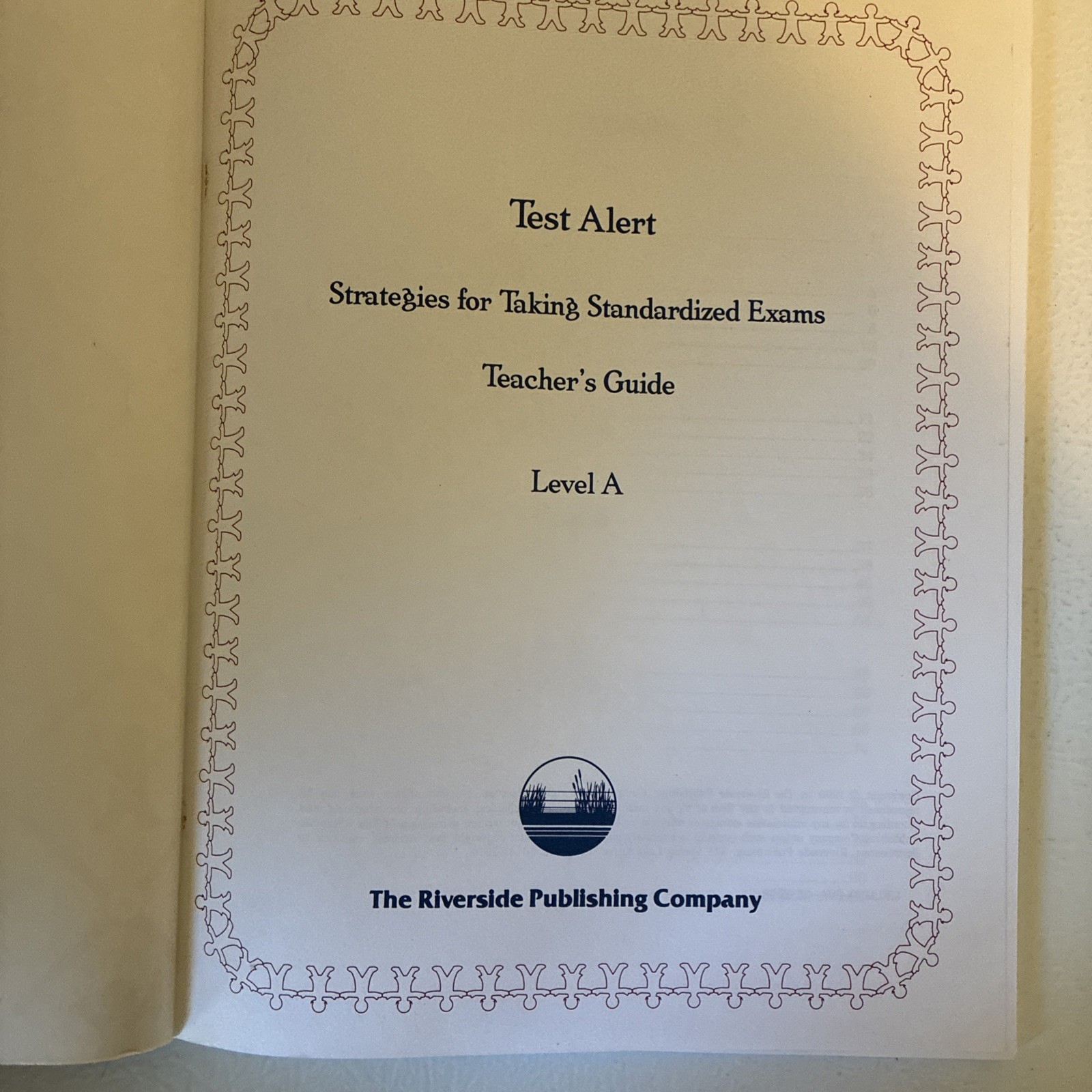 Riverside Publishing Test Alert Level A Set ~ Strategies for Taking Standardized