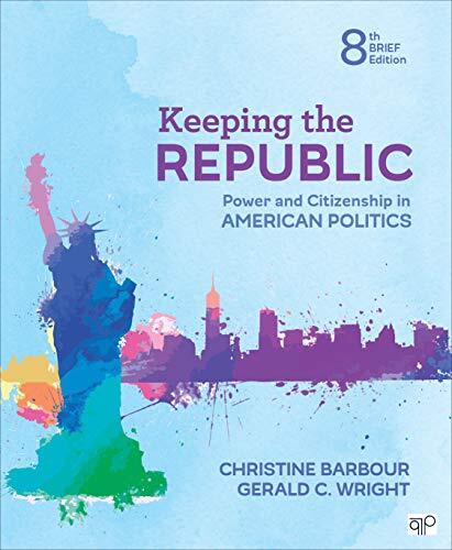 Keeping the Republic Christine Barbour