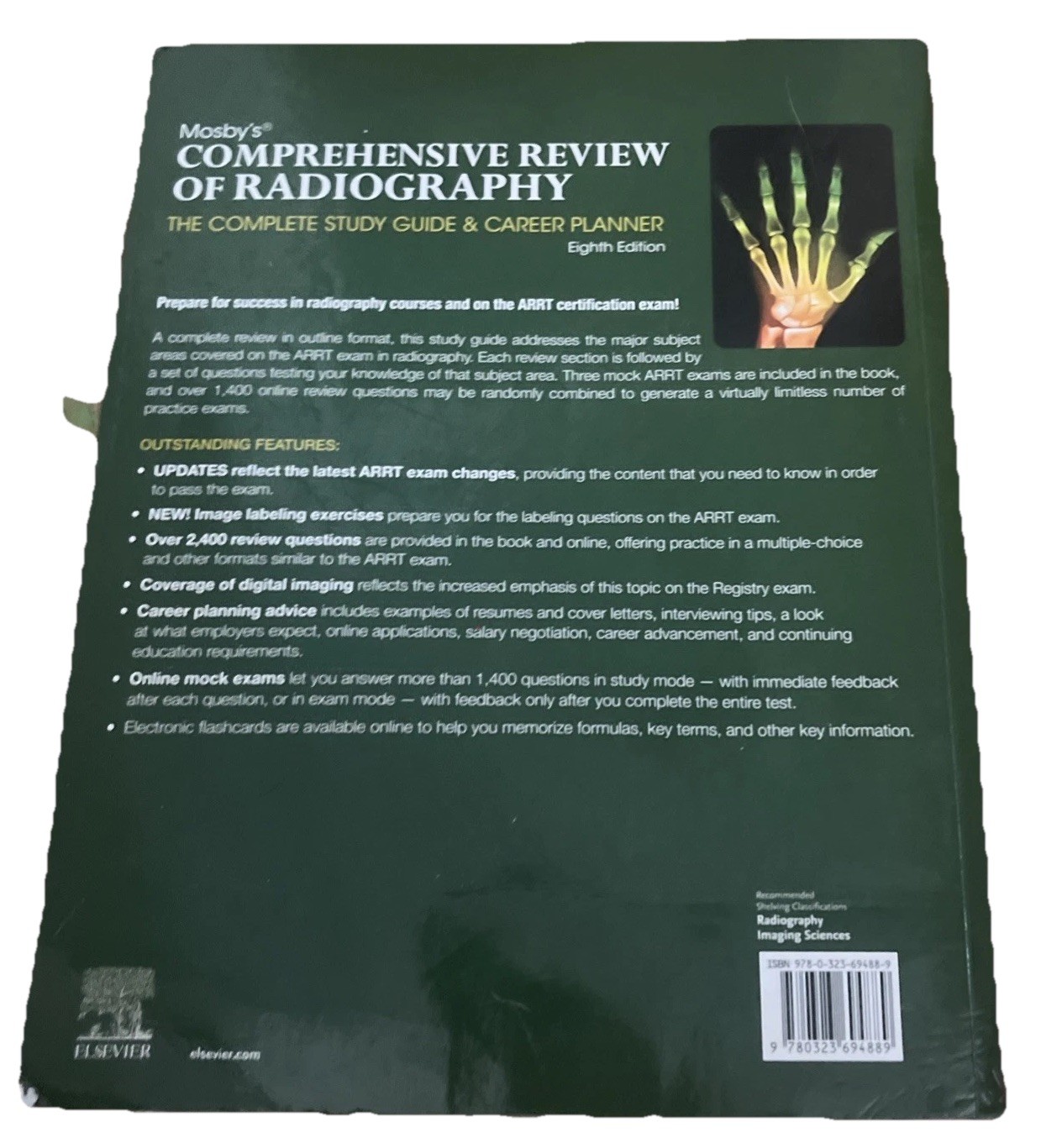 Mosby’s Comprehensive Review of Radiography: The Complete Study Guide 8th Ed.