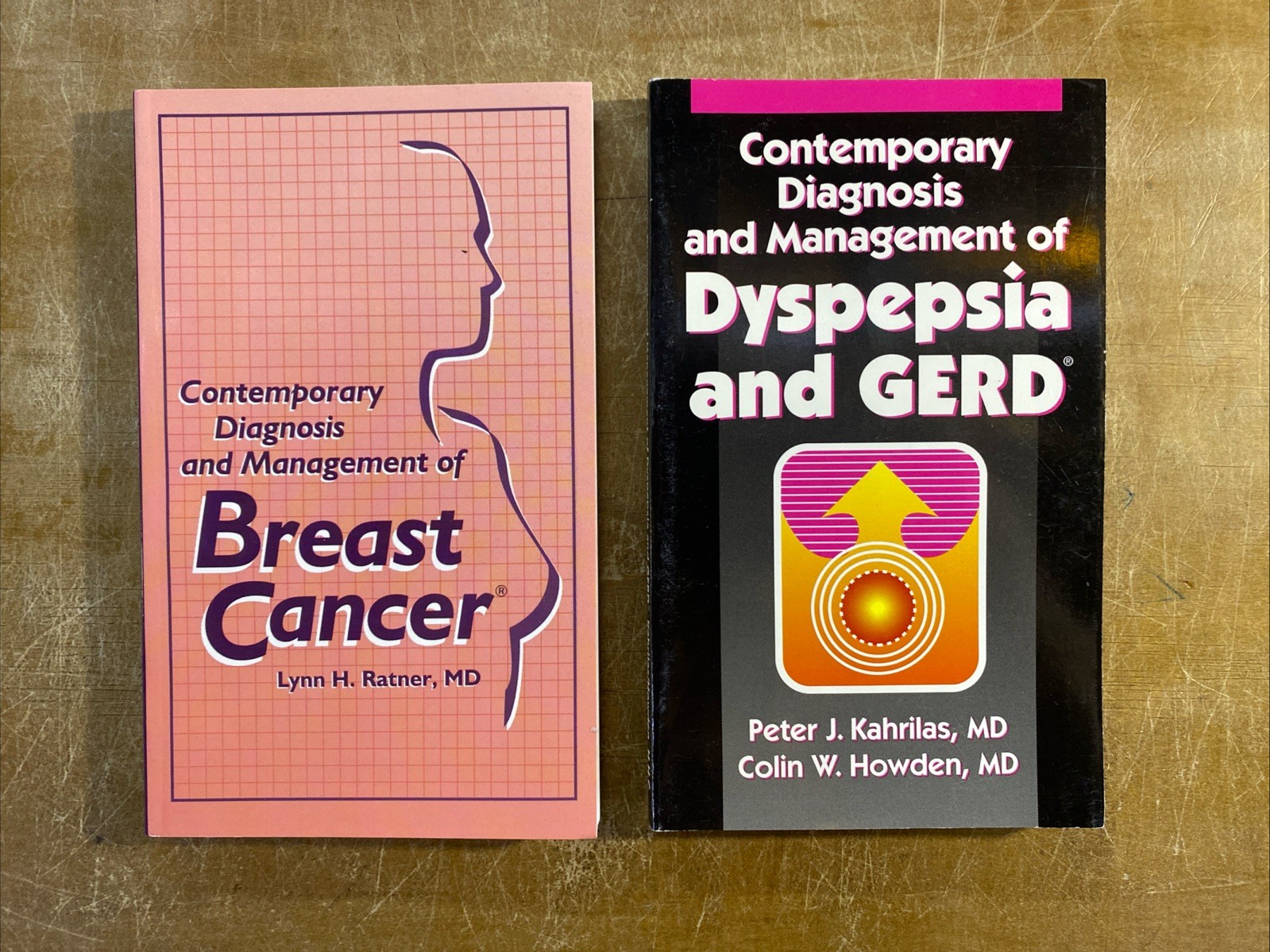 Contemporary Diagnosis & Management 8 Book Lot Handbooks In Health Care Co HHC