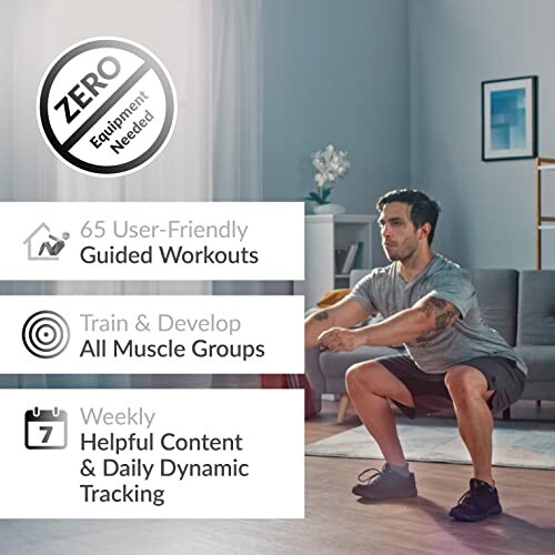 The Bodyweight Home Workout Journal. Your personal trainer for at-home workouts.