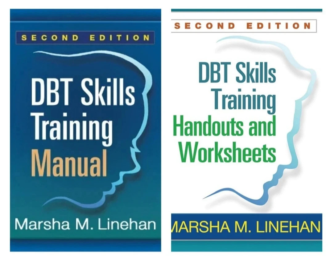 DBT Skills Training Handouts & Worksheets & DBT Skill Training Manual 2 book set