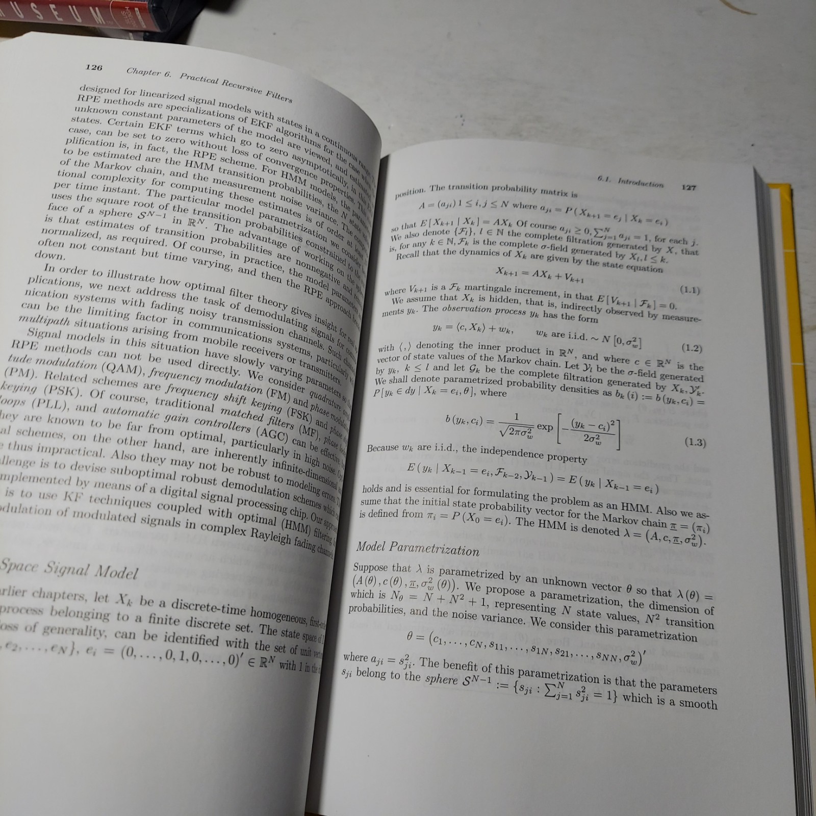 Hidden Markov Models: Estimation and Control (Stochastic Modelling and Applied,