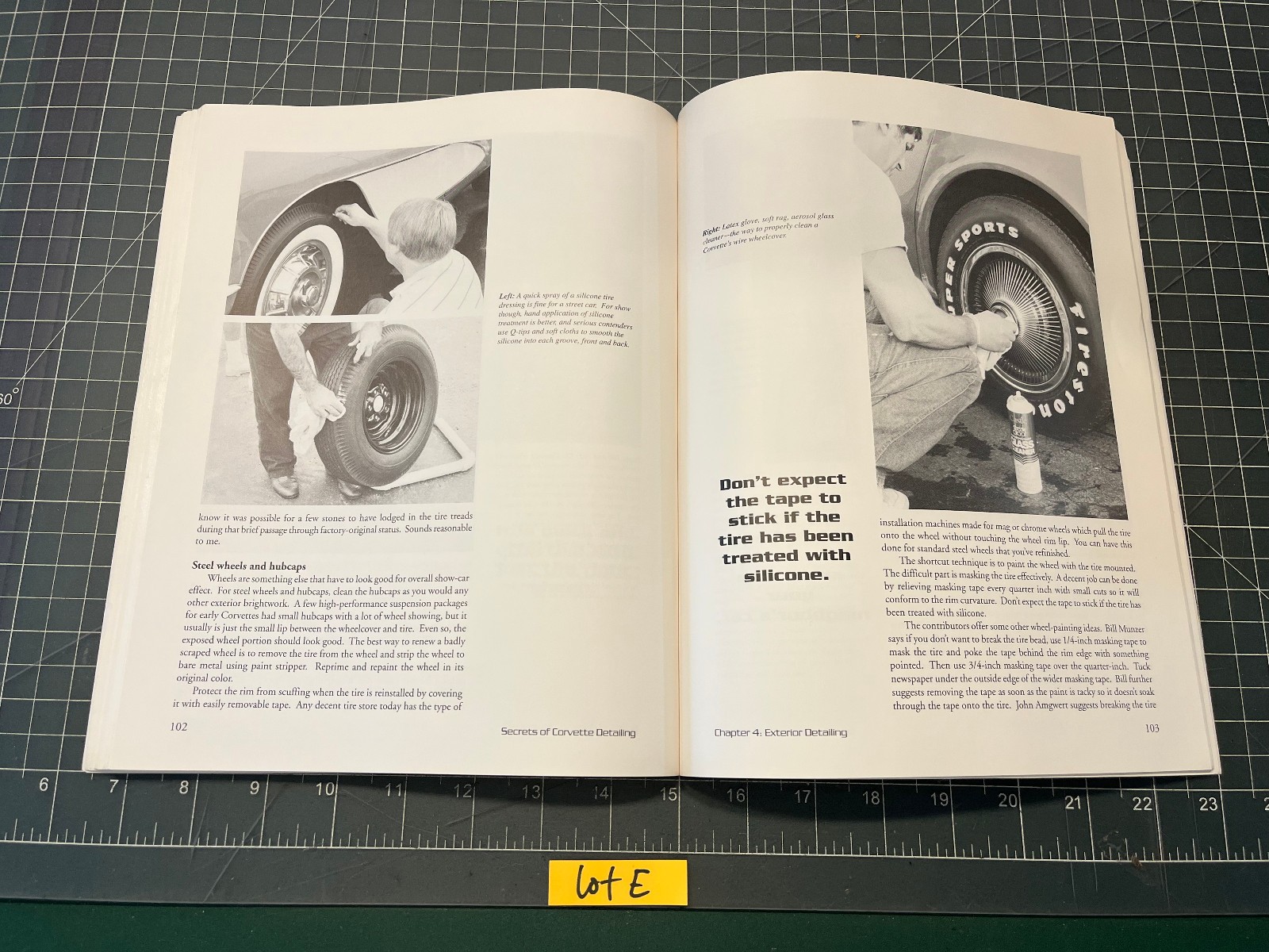 Chevrolet Corvette Secrets of Corvette Detailing Book 128 Pages by Mike Antonick