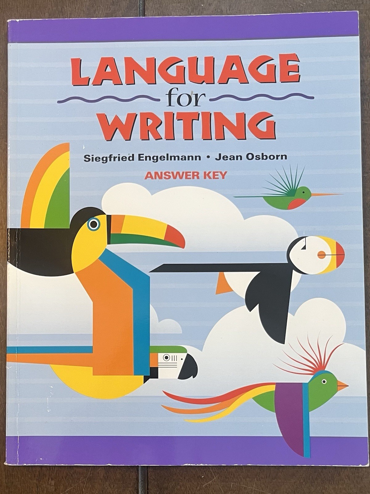 Language for Writing BUNDLE – Teacher’s Guide, Answer Key, Presentation Books
