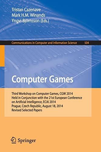 Computer Games: Third Workshop on Computer Games, CGW 2014, Held