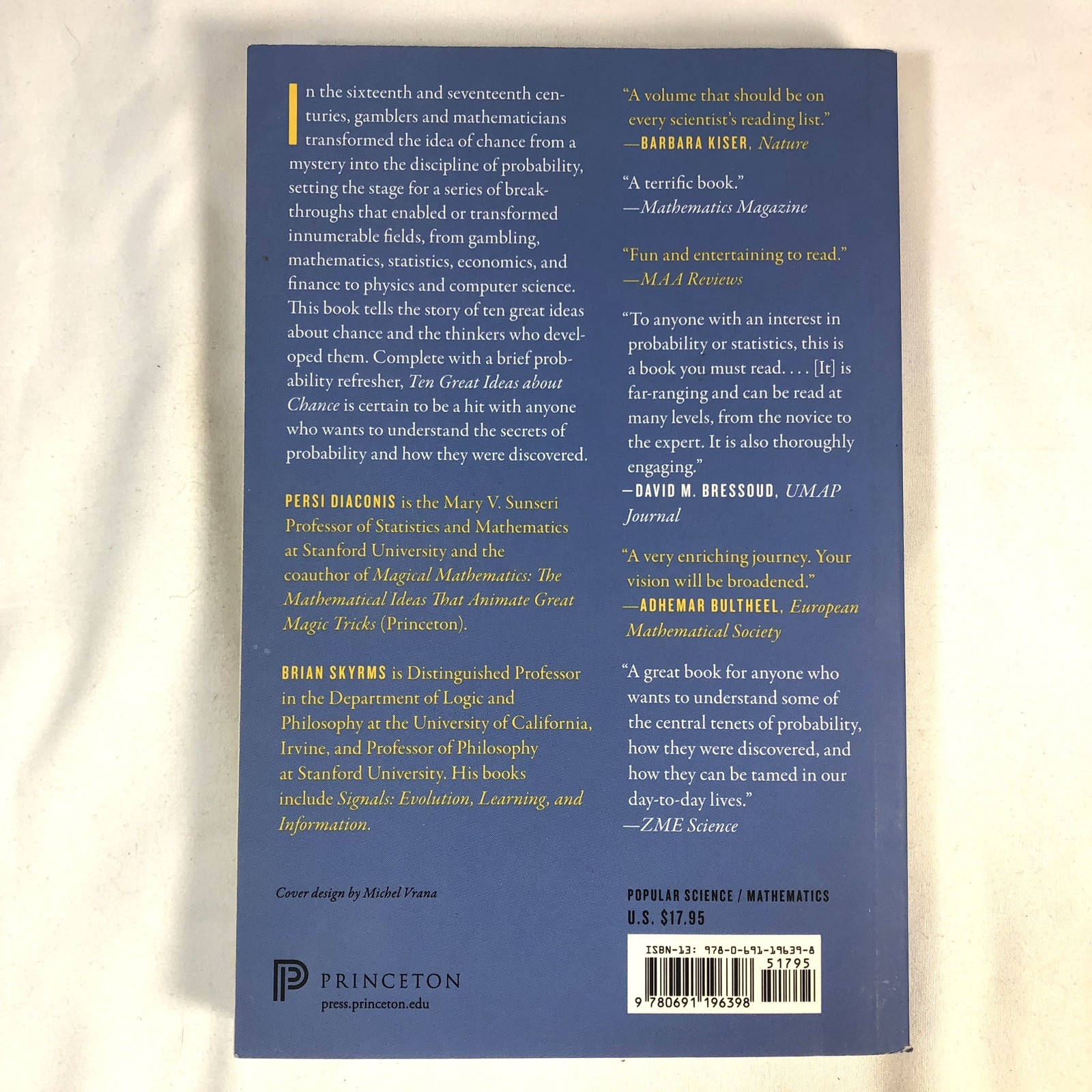 Ten Great Ideas about Chance (Paperback, 272 pages)