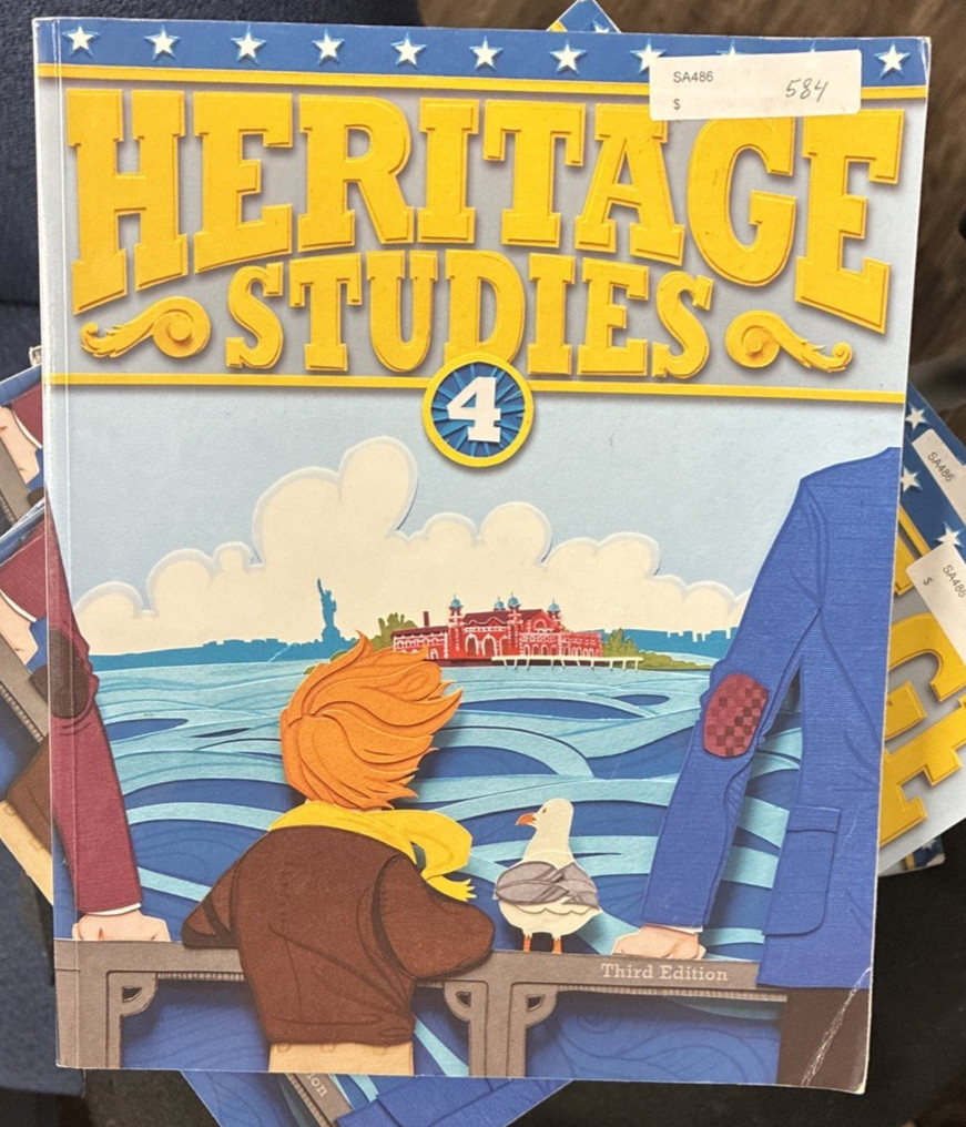 Heritage Studies 4 – BJU Press, 4th Grade, Third Editon Student Textbook