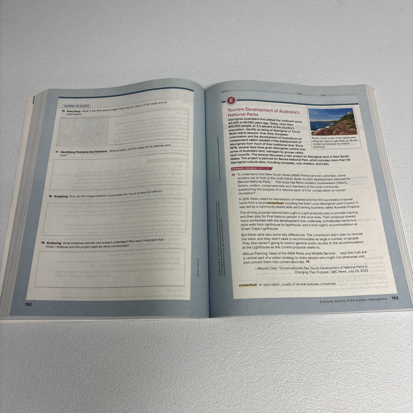 Inquiry Journal Eastern Hemisphere Culture And Geography Book Ohio Edition