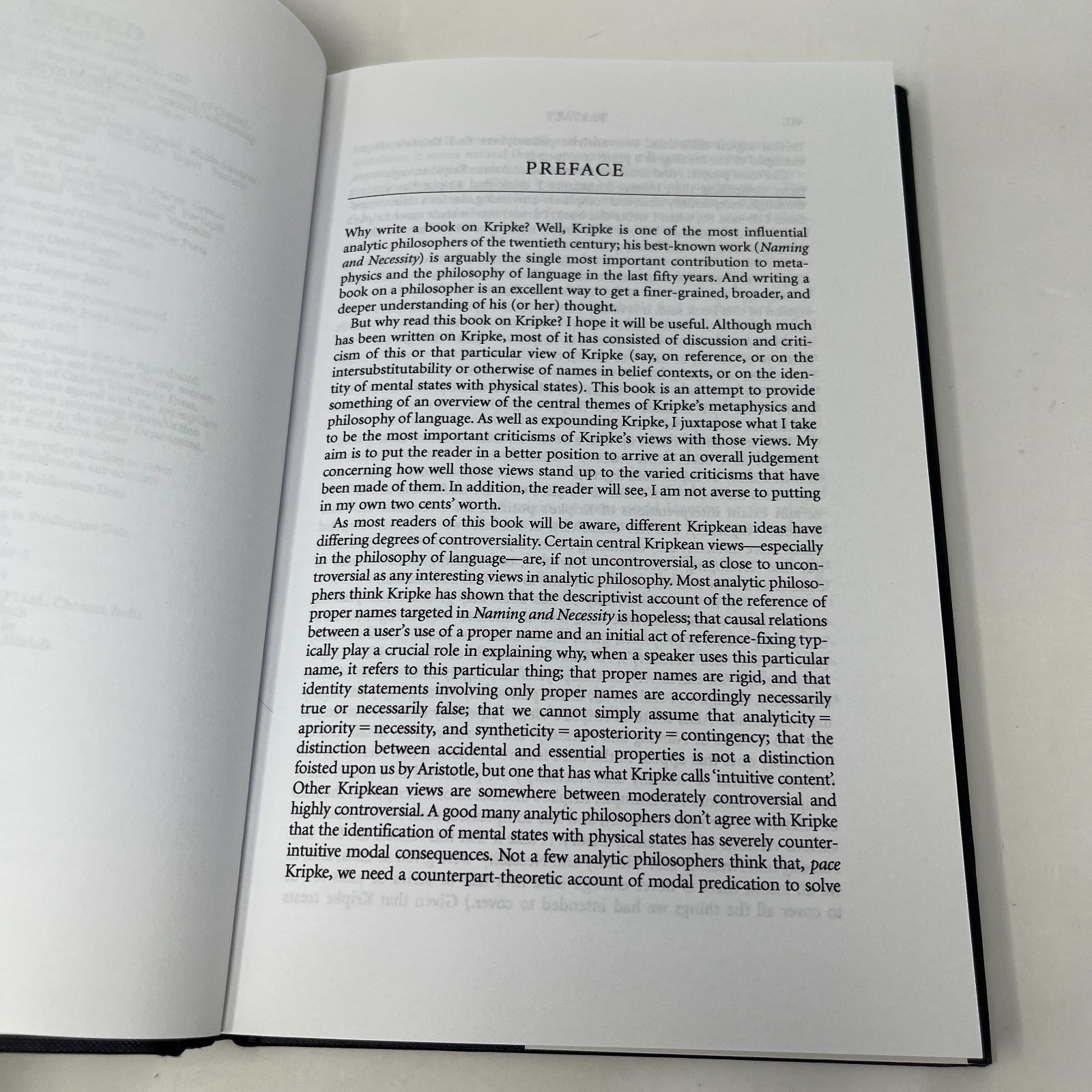Kripke: Names, Necessity, and Identity by Christpher Hughes HC