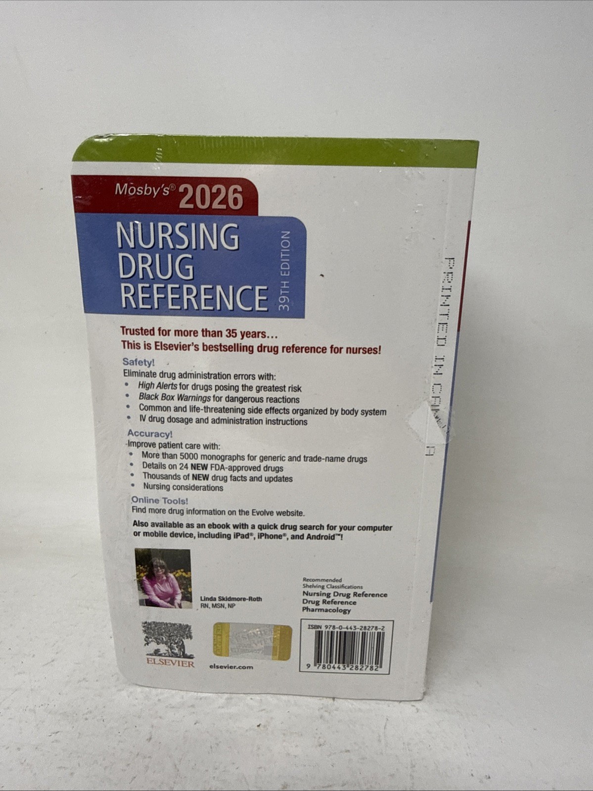 Mosby’s 2026 Nursing Drug Reference by Linda Skidmore-Roth Paperback Book