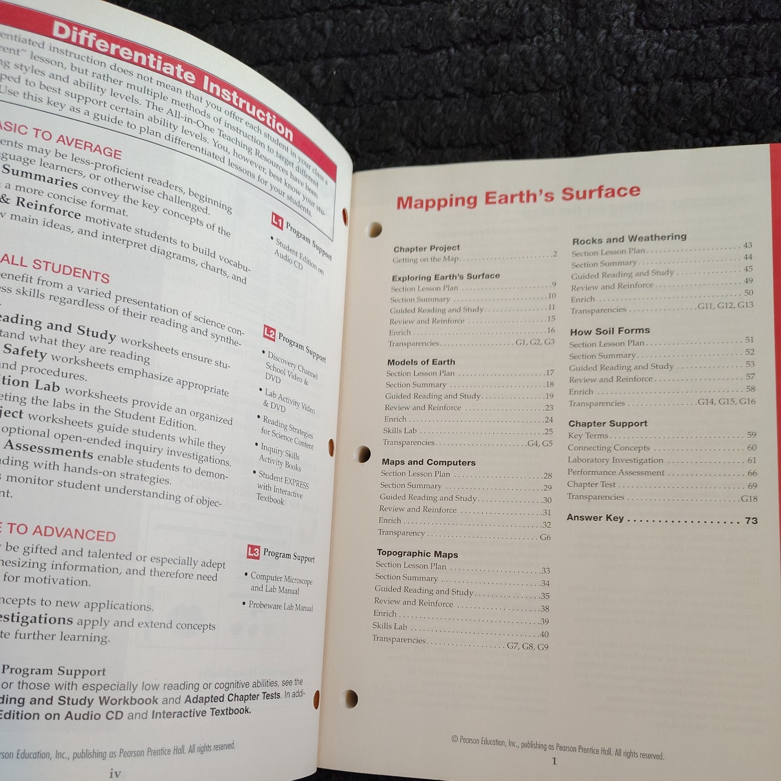 Prentice Hall Science Explorer N. Carolina Grade 8 All-in-one Teaching Resources