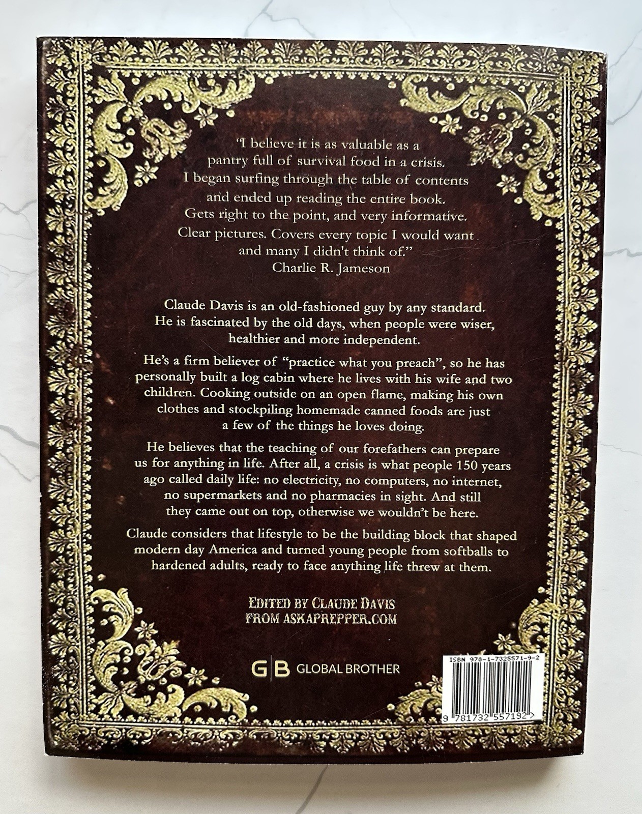 The Lost Ways by Claude Davis 2019 4th Ed Paperback Pioneers Who Made the Nation