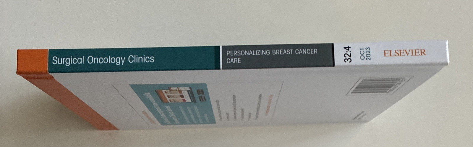 Personalizing Breast Cancer Care Surgical Oncology Clinics 32/4 2023 Hardcover