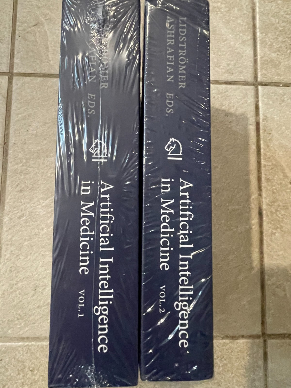 Artificial Intelligence in Medicine Ashrafian Lidstromer BOTH Vols 1 & 2 NEW