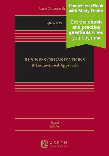 Business Organizations: A – Hardcover, by William K. Sjostrom – Very Good c