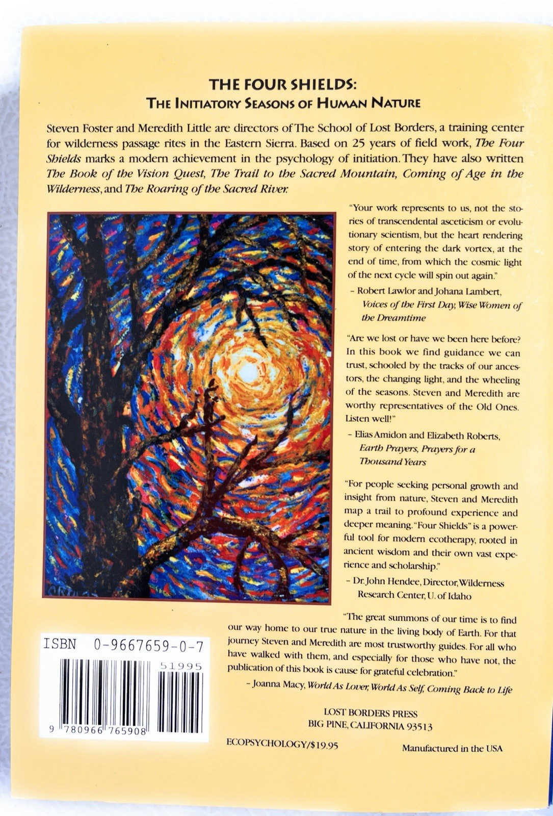 The Four Shields-Initiatory Seasons of Human Nature (1998 tpb VG) Foster, Little
