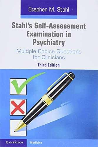 Stahl’s Self-Assessment – Paperback, by Stahl Stephen M. – Acceptable