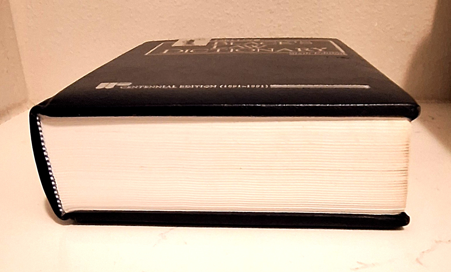 Black’s Law Dictionary, Deluxe Sixth Centennial Edition, Indexed, Very Good