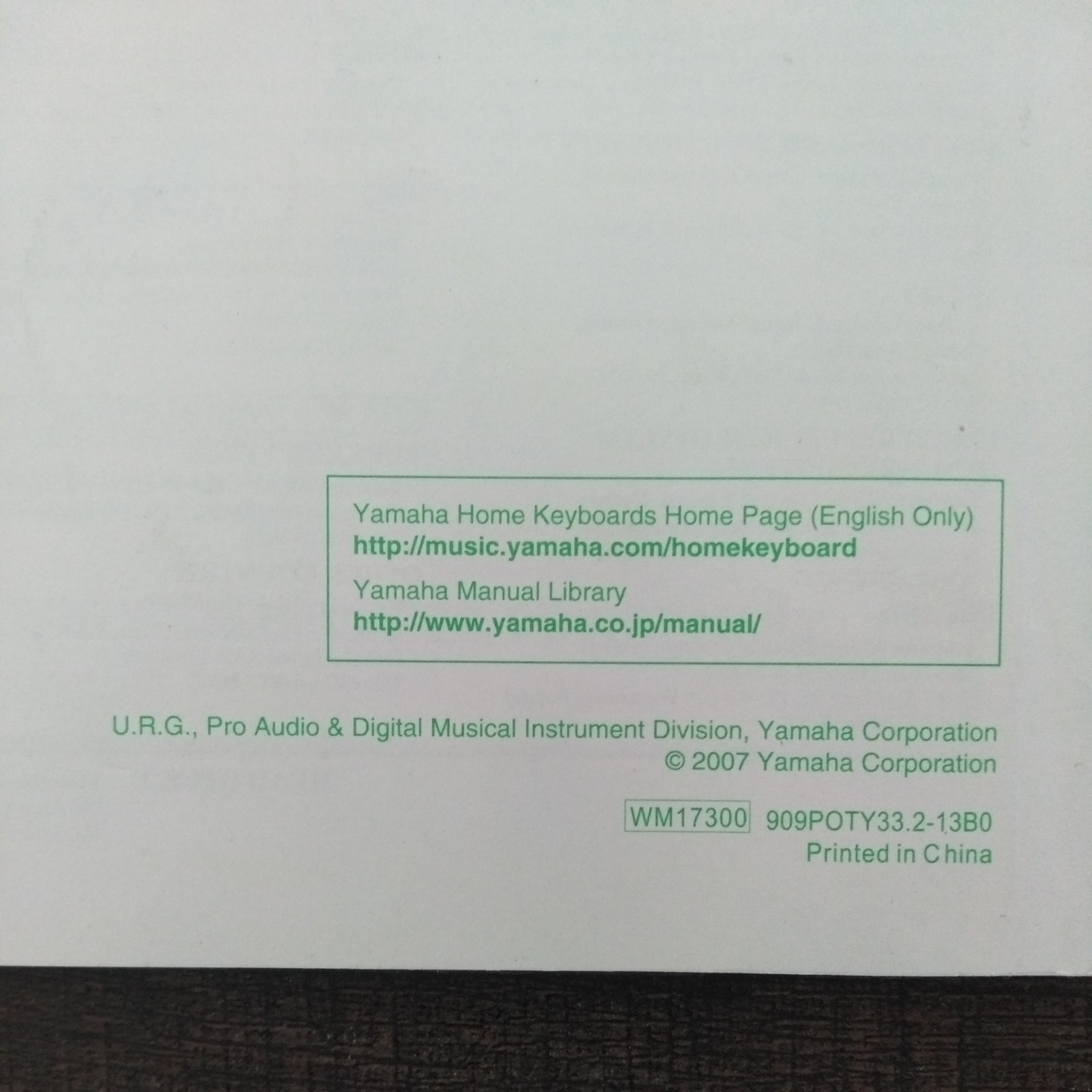 Yamaha PSR-E413 Instruction Manual: 128 Pages – Original