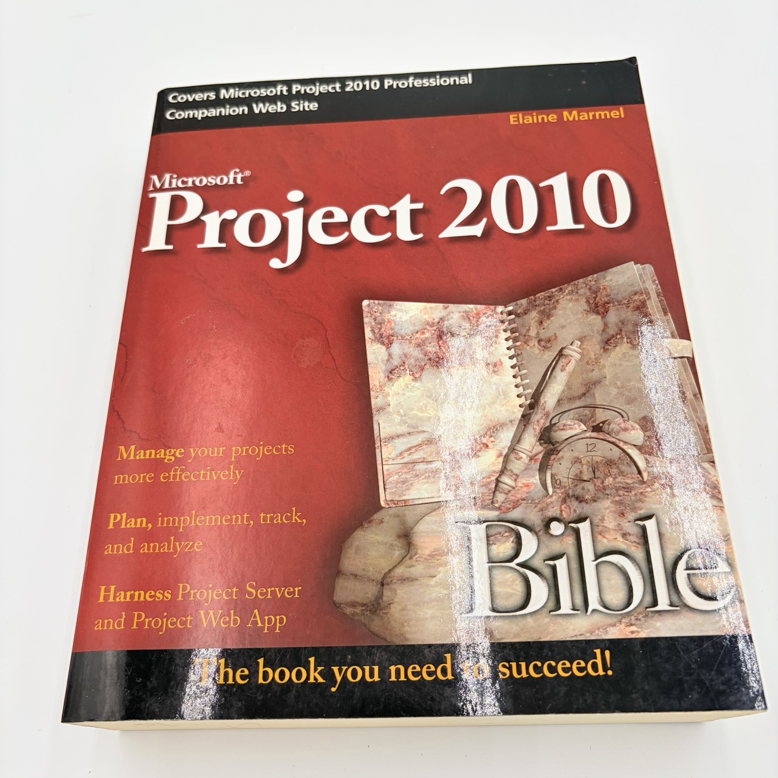 Project 2010 Bible Paperback by Elaine Marmel