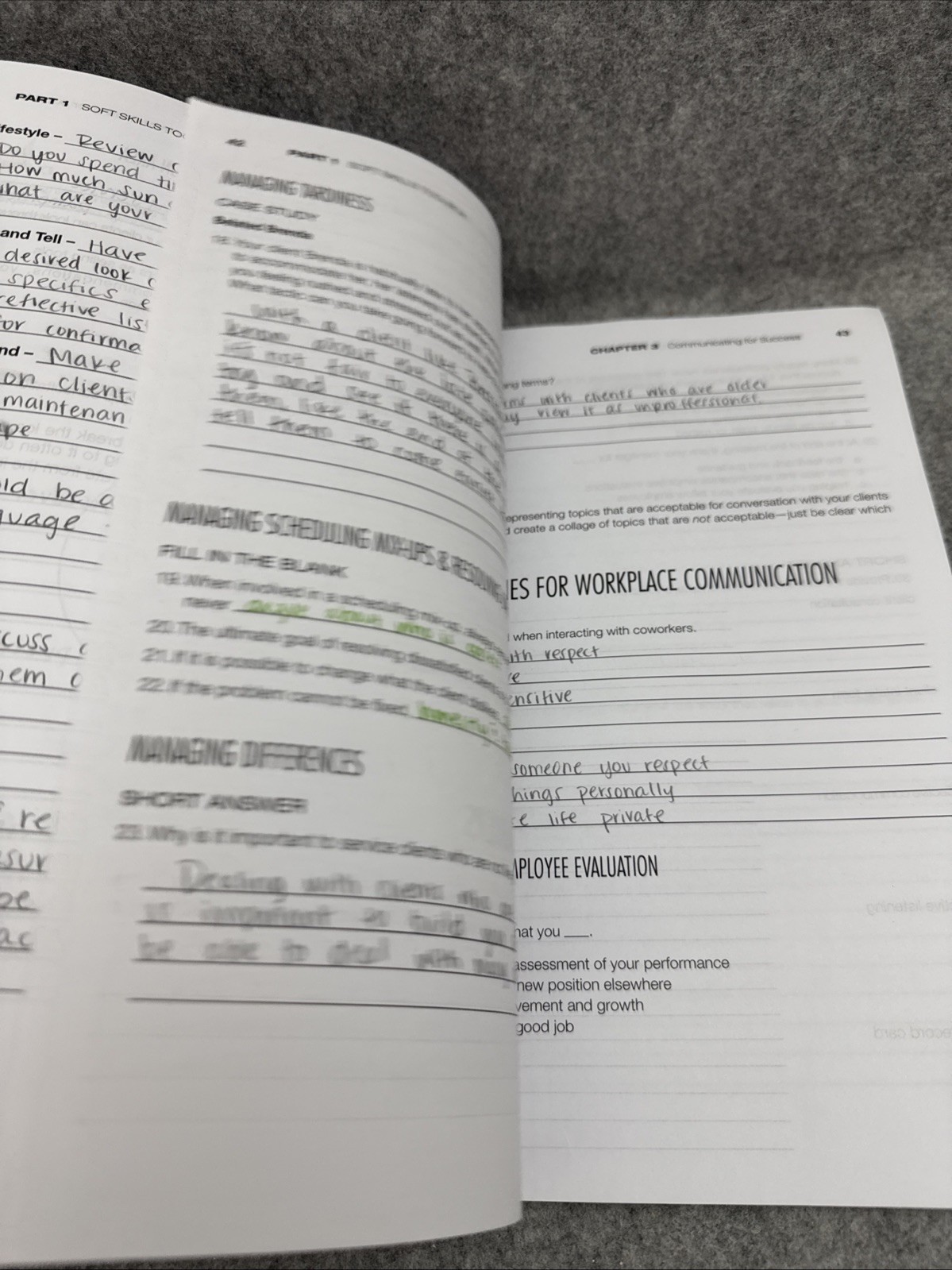 Student Workbook for Milady Standard Foundations by Milady (2019, Trade…