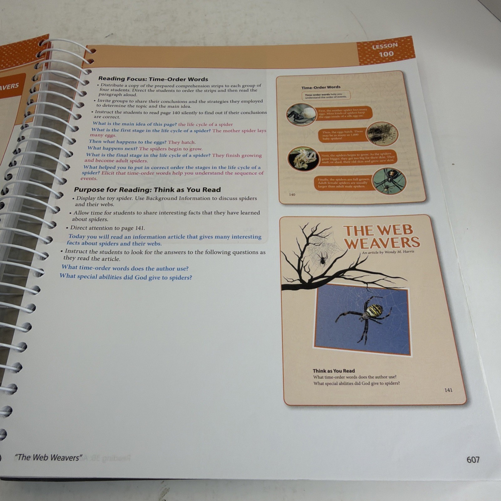 BJU Adventures in Reading 3 Teacher’s Edition Set Parts 1 & 2 + CD 2016 Spiral