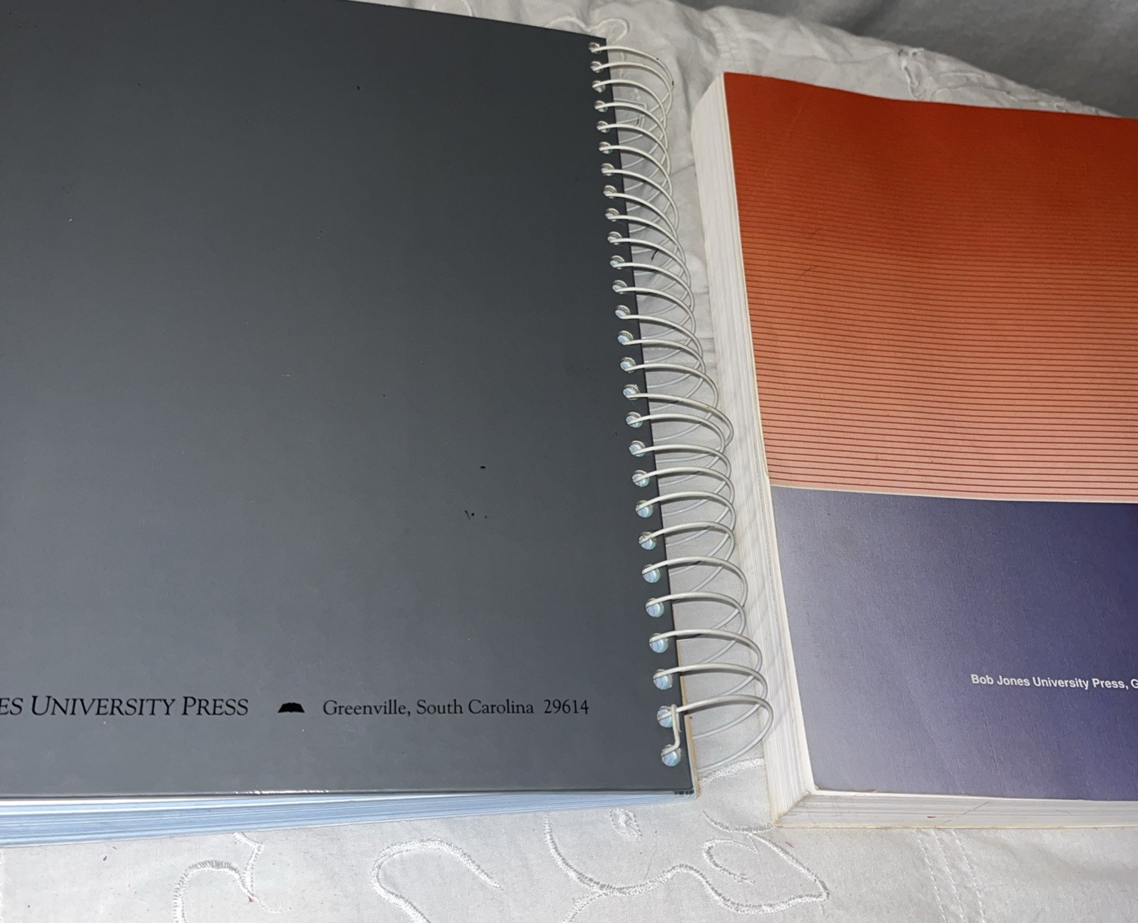 BJU Earth Science Hardcover Student Text and Spiral Teacher’s Edition 1999 READ