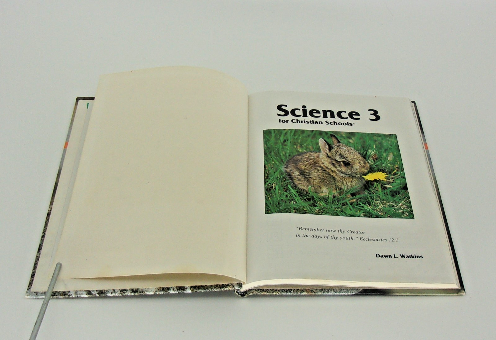 Science 3 for Christian Schools Textbook Second Edition-Bob Jones University