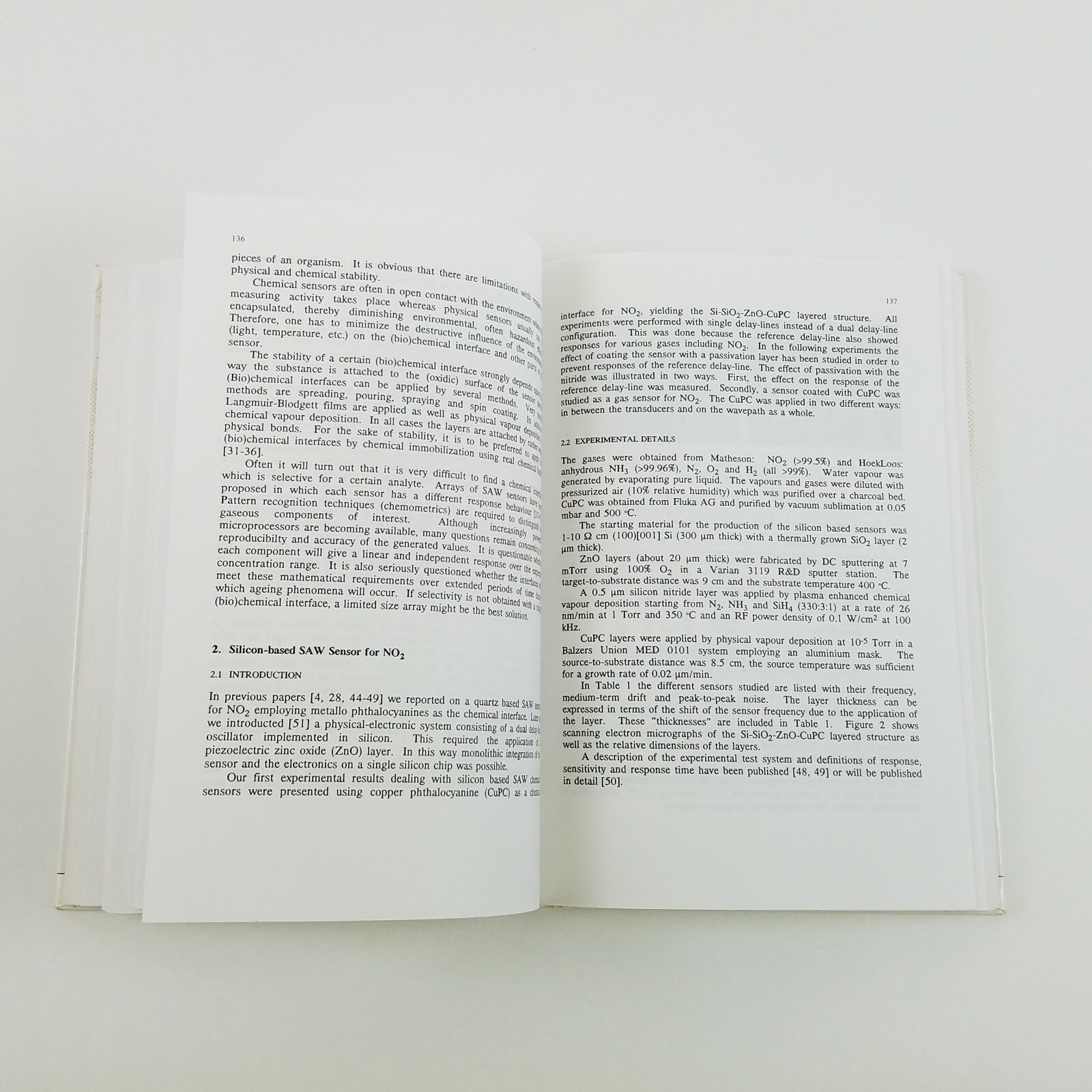 Sensors and Sensory Systems for an Electronic Nose – Vol 212 NATO ASI Series
