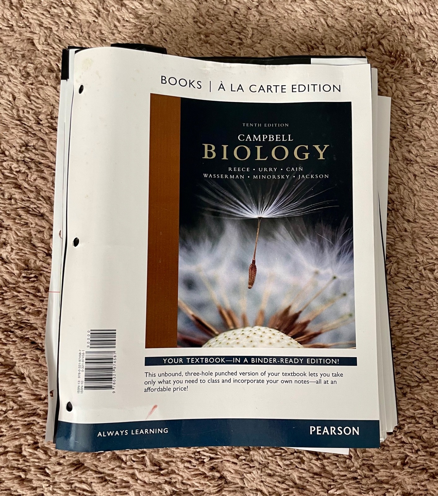 Campbell Biology, Books a la Carte Edition by Peter V. Minorsky, Jane B. Reece,