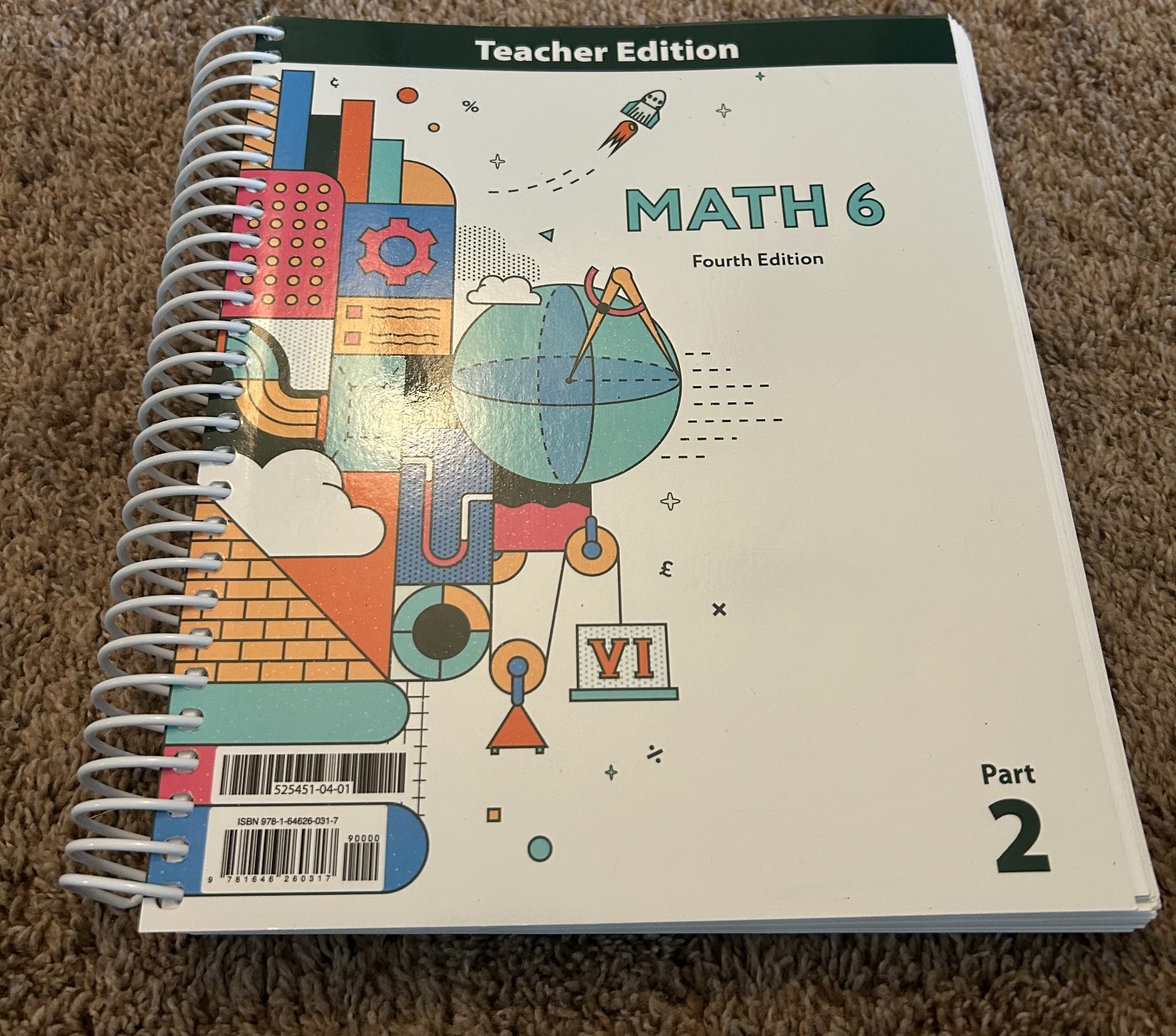 BJU Press -Math 6 Teacher’s Edition 1&2, Assessments, Assessments Answer Key
