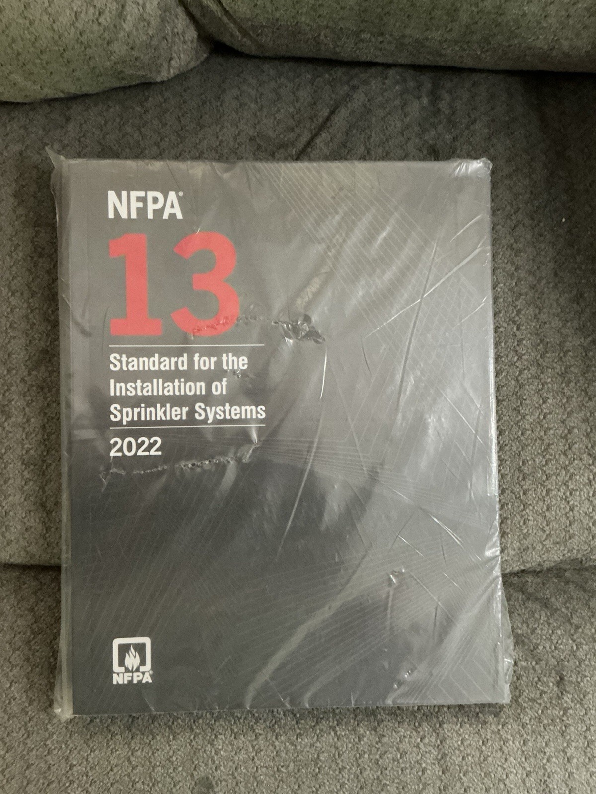 New NFPA 13 Standard For The Installation Of Sprinkler Systems, 2022, Sealed