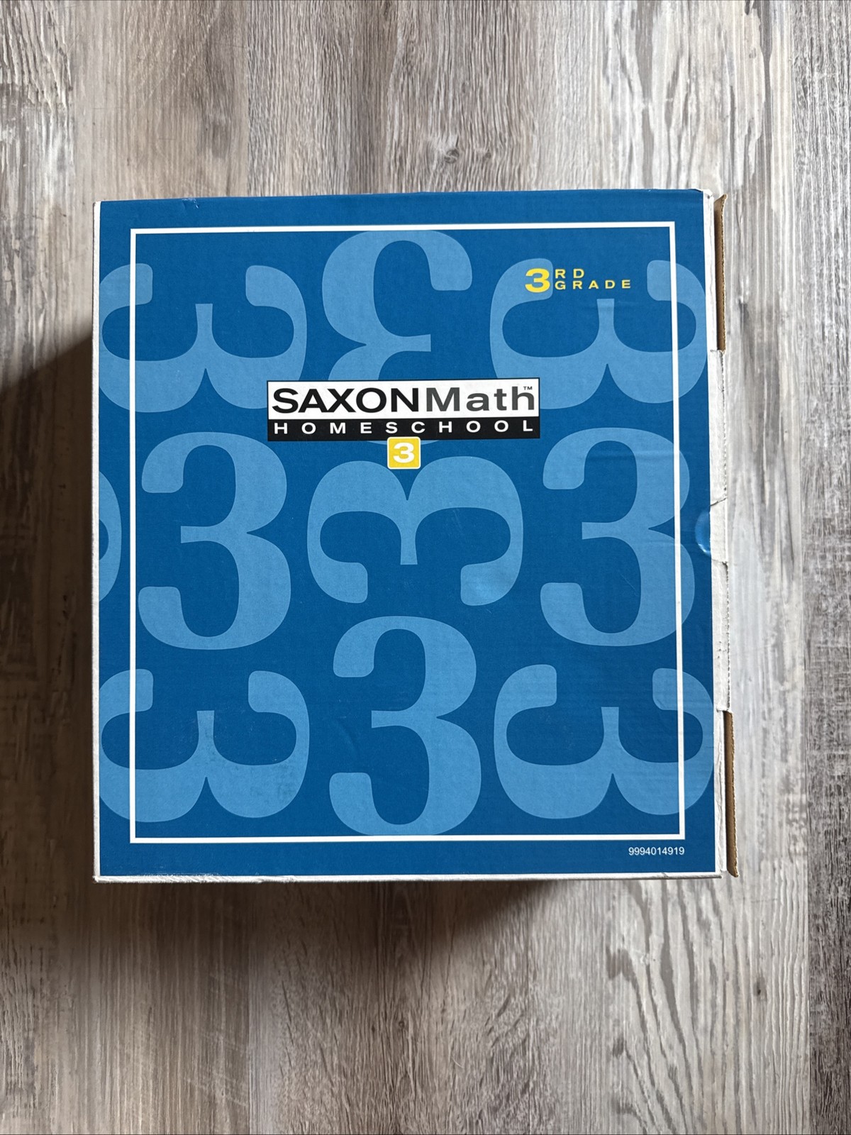 NEW! SAXON MATH 3 HOMESCHOOL COMPLETE HOME STUDY KIT 3rd GRADE SET