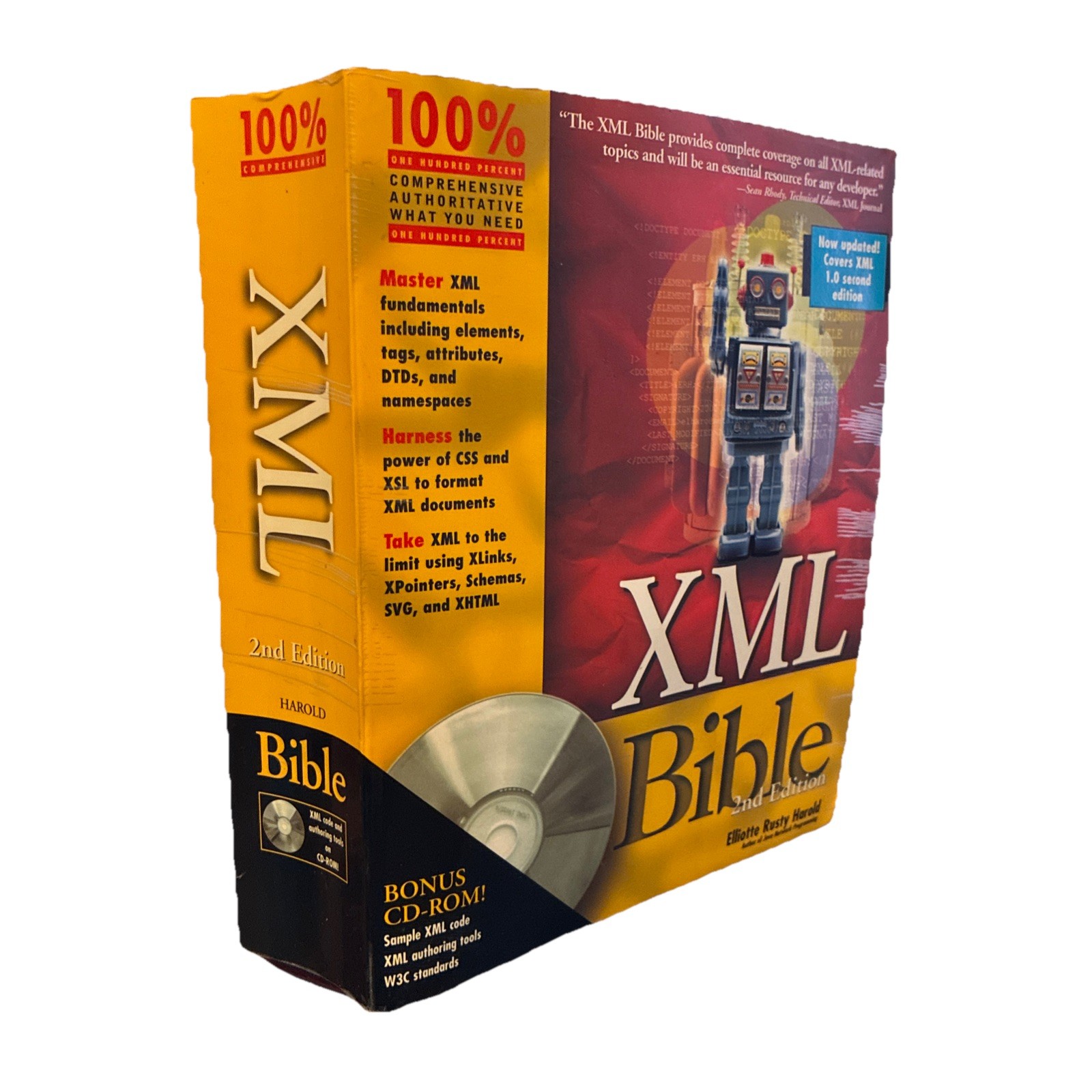 Bible Ser.: XML Bible by Elliotte Rusty Harold (2001, Trade Paperback)