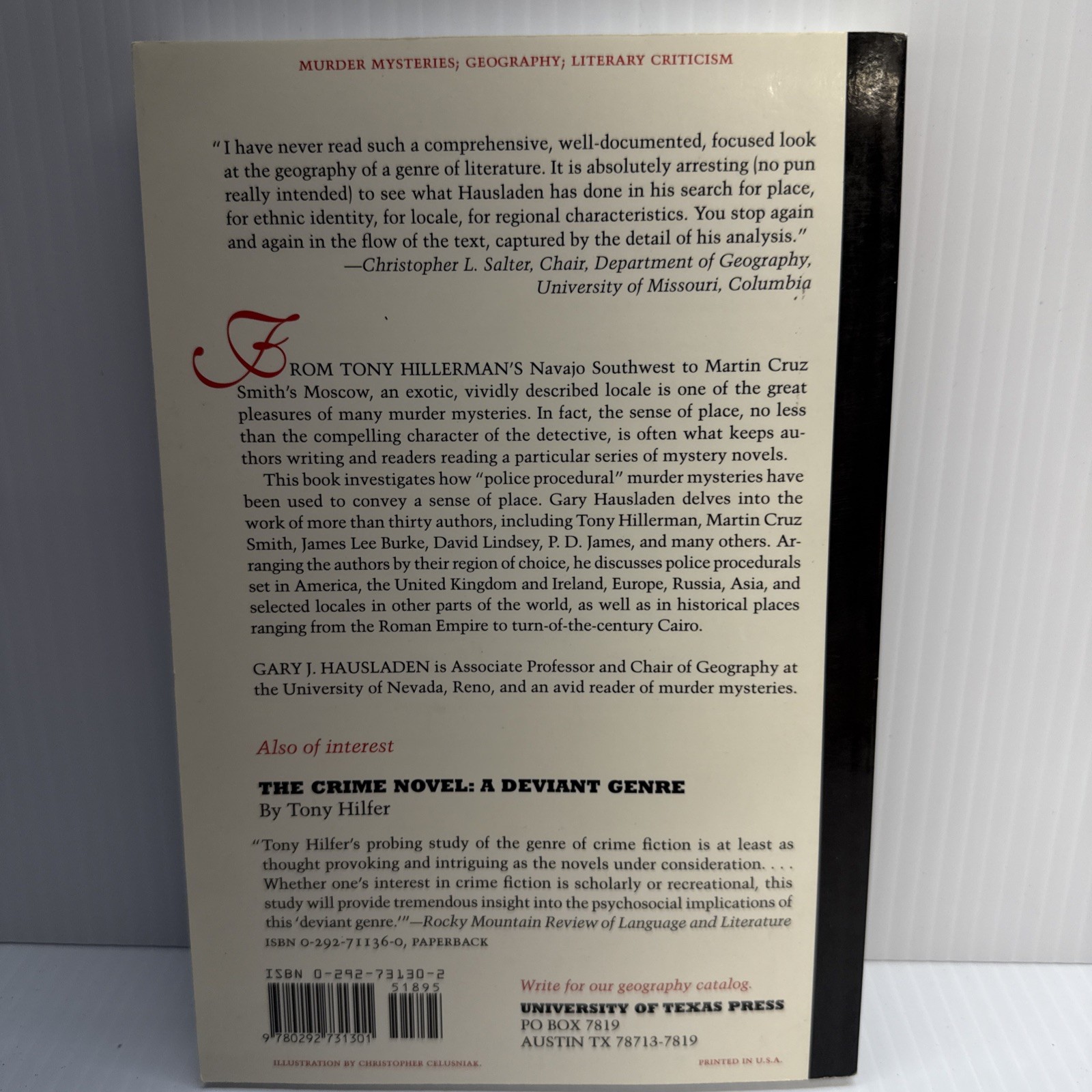 Places for Dead Bodies by Gary J. Hausladen (SIGNED, Paperback, 2000)