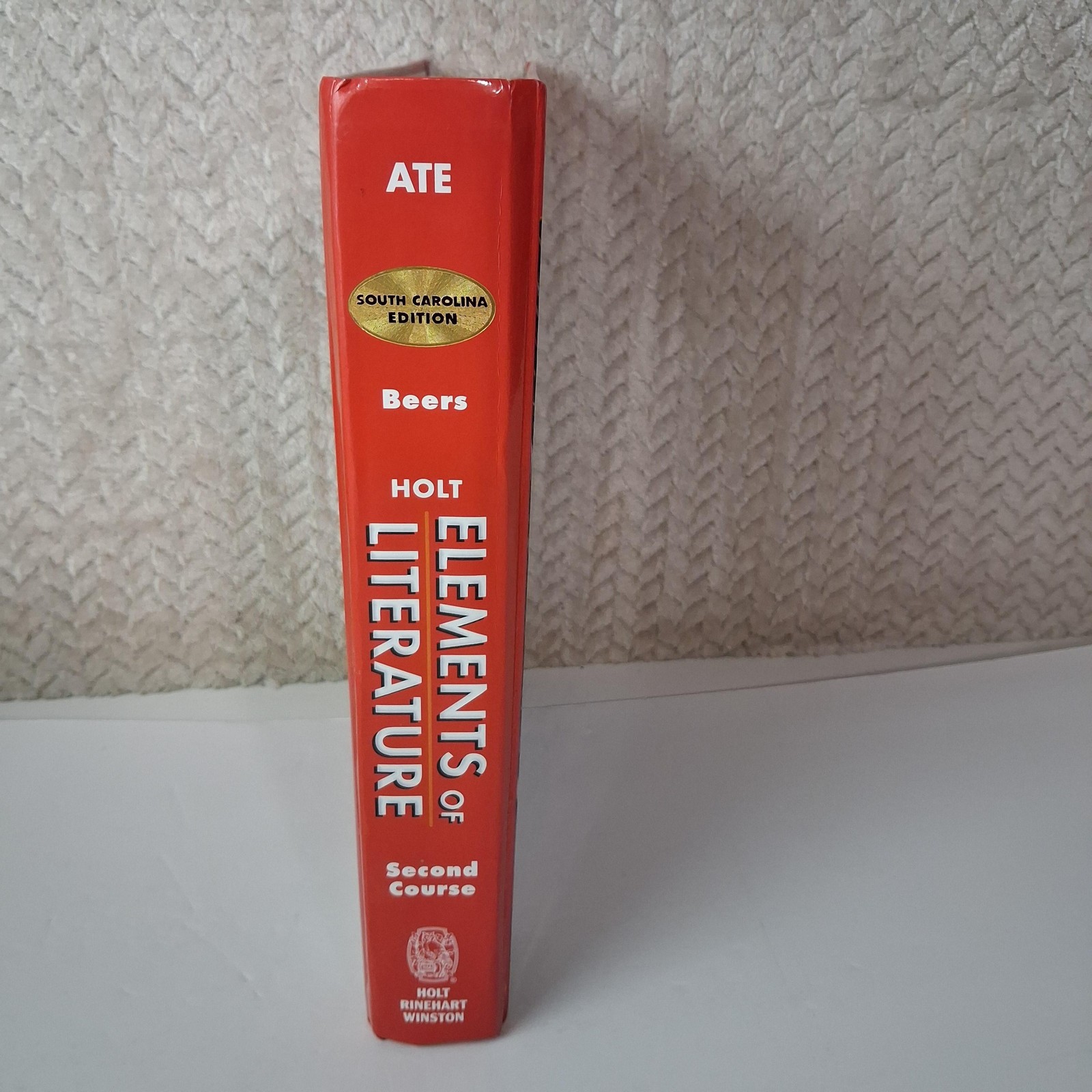 Holt Elements Of Literature Second Course Holt 2006 Red HC Instructor Guide