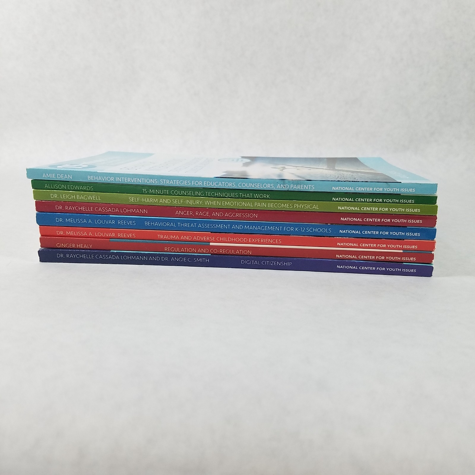 Lot of 8 15-Minute Focus Counseling Softcovers – LIKE NEW! Titles in Description