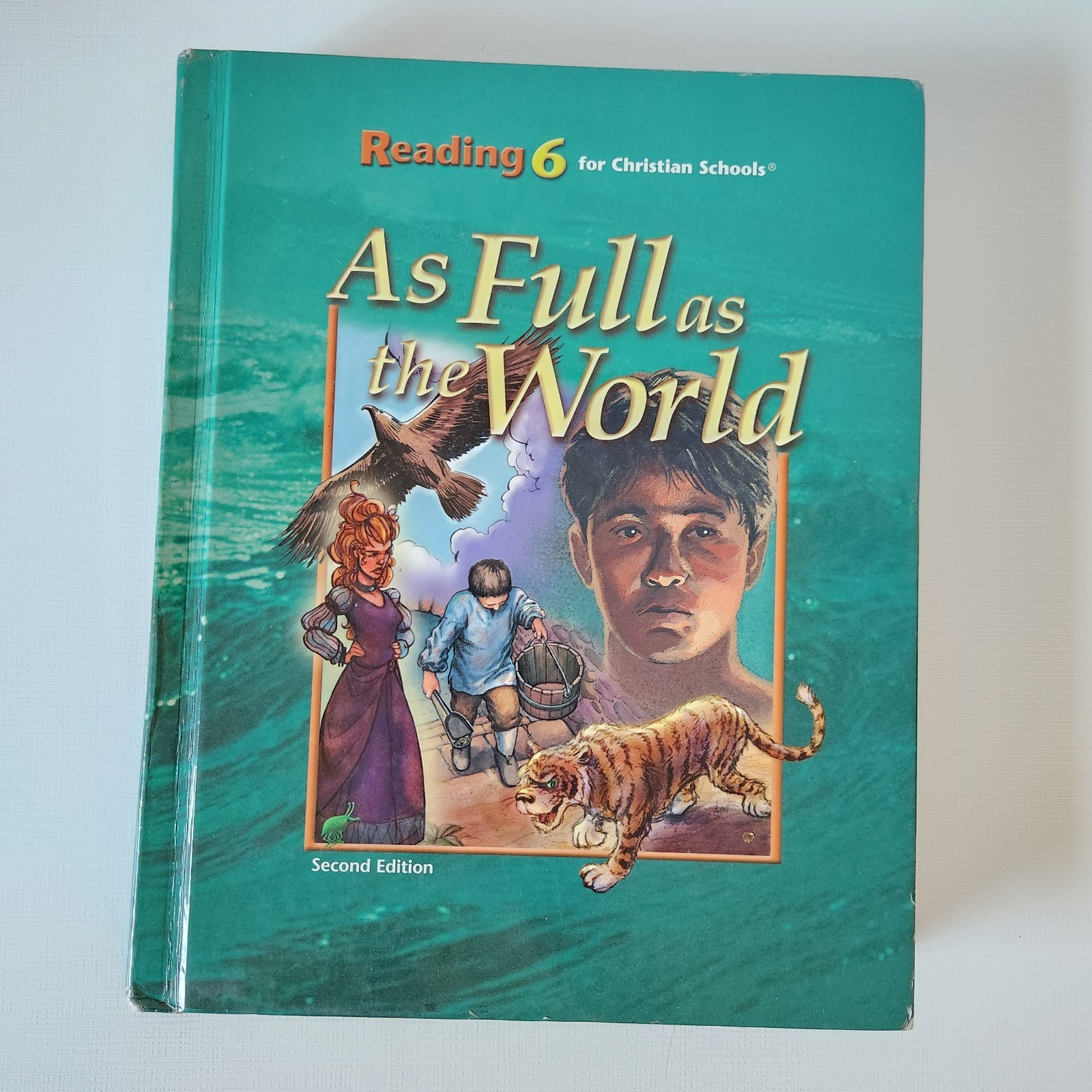 BOB JONES UNIVERSITY BJU Reading 6 As Full as the World 2nd Ed 2003 Homeschool