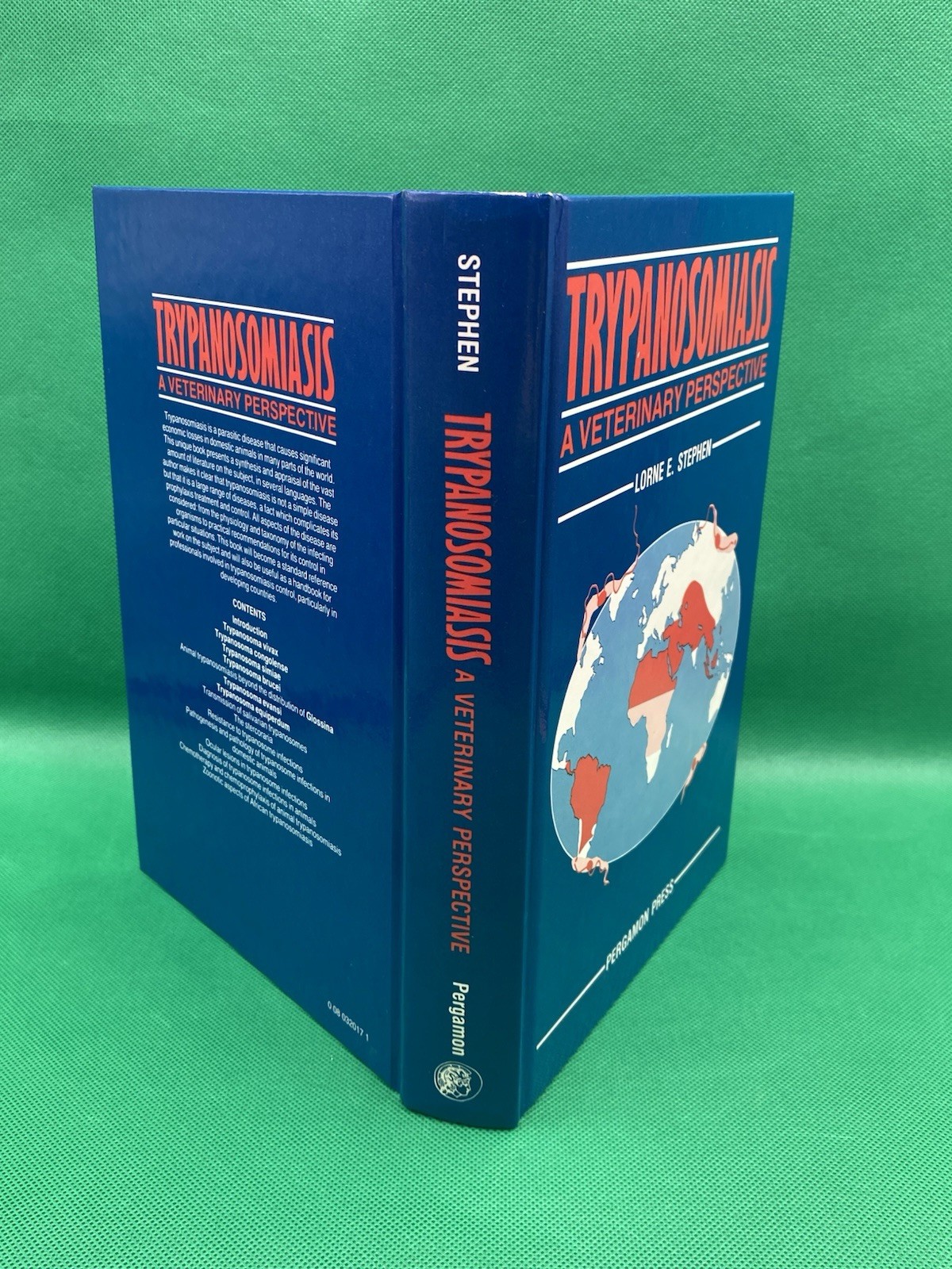 Trypanosomiasis A Veterinary Perspective Hardback Book Lorne E. Stephen