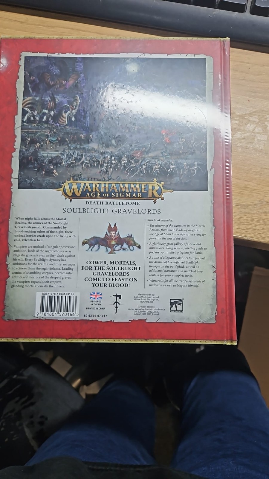 Warhammer Age of Sigmar: Death Battletome – Soulblight Gravelords NEW & SEALED