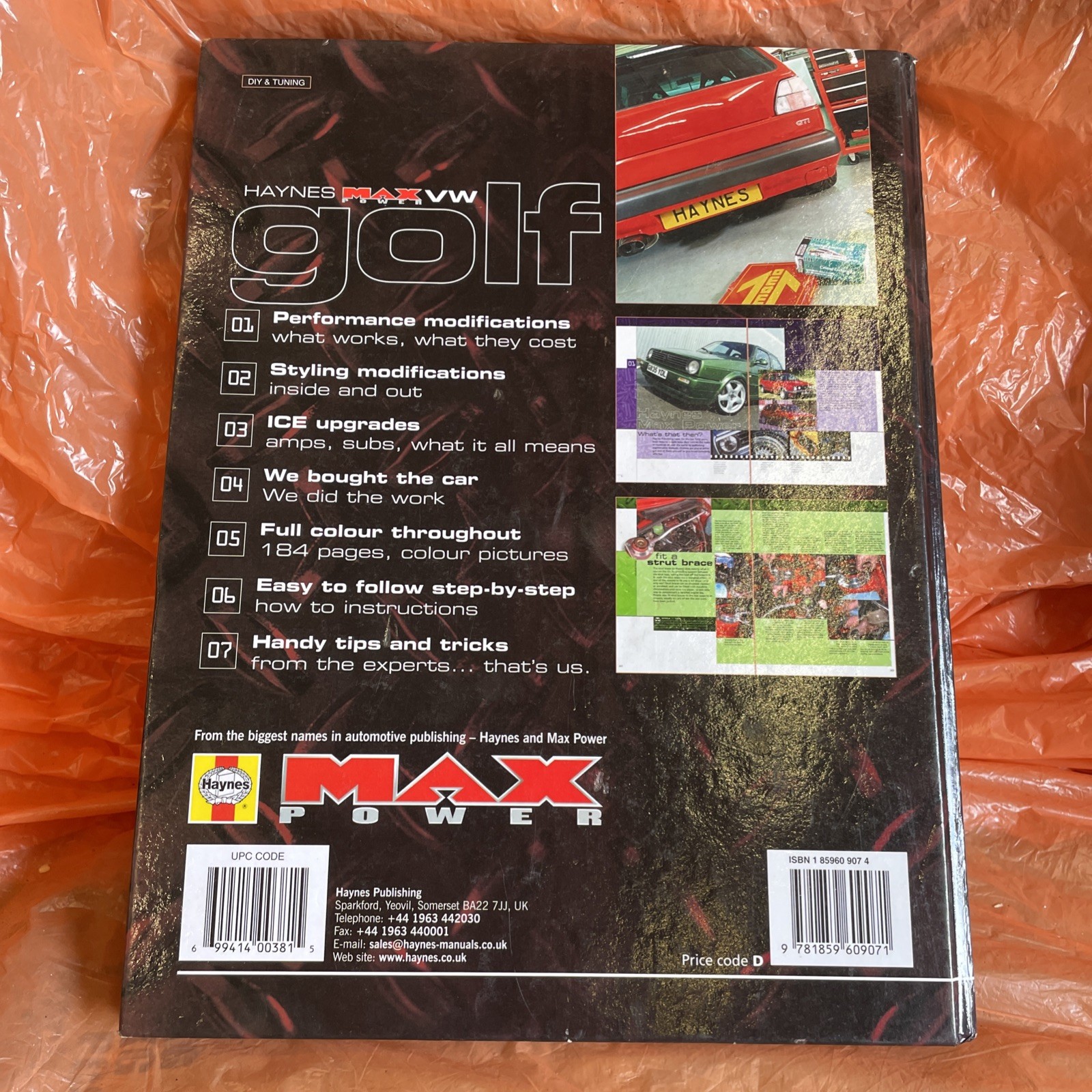 VW Golf: The Definitive Guide to Modifying (Haynes «Ma… by Jex, R. M. Hardback