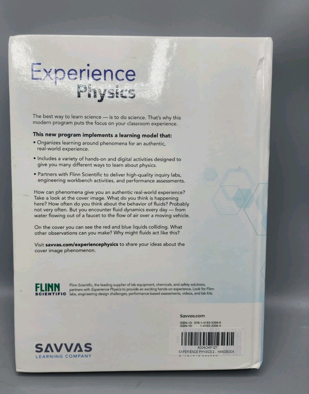 EXPERIENCE PHYSICS 2022 – Hardcover, by Savvas Learning Co – Good