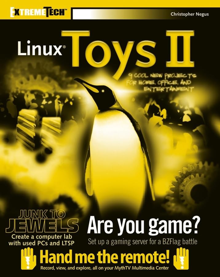 Linux® Toys II: 9 Cool New Project… by Negus, Christopher Paperback / softback