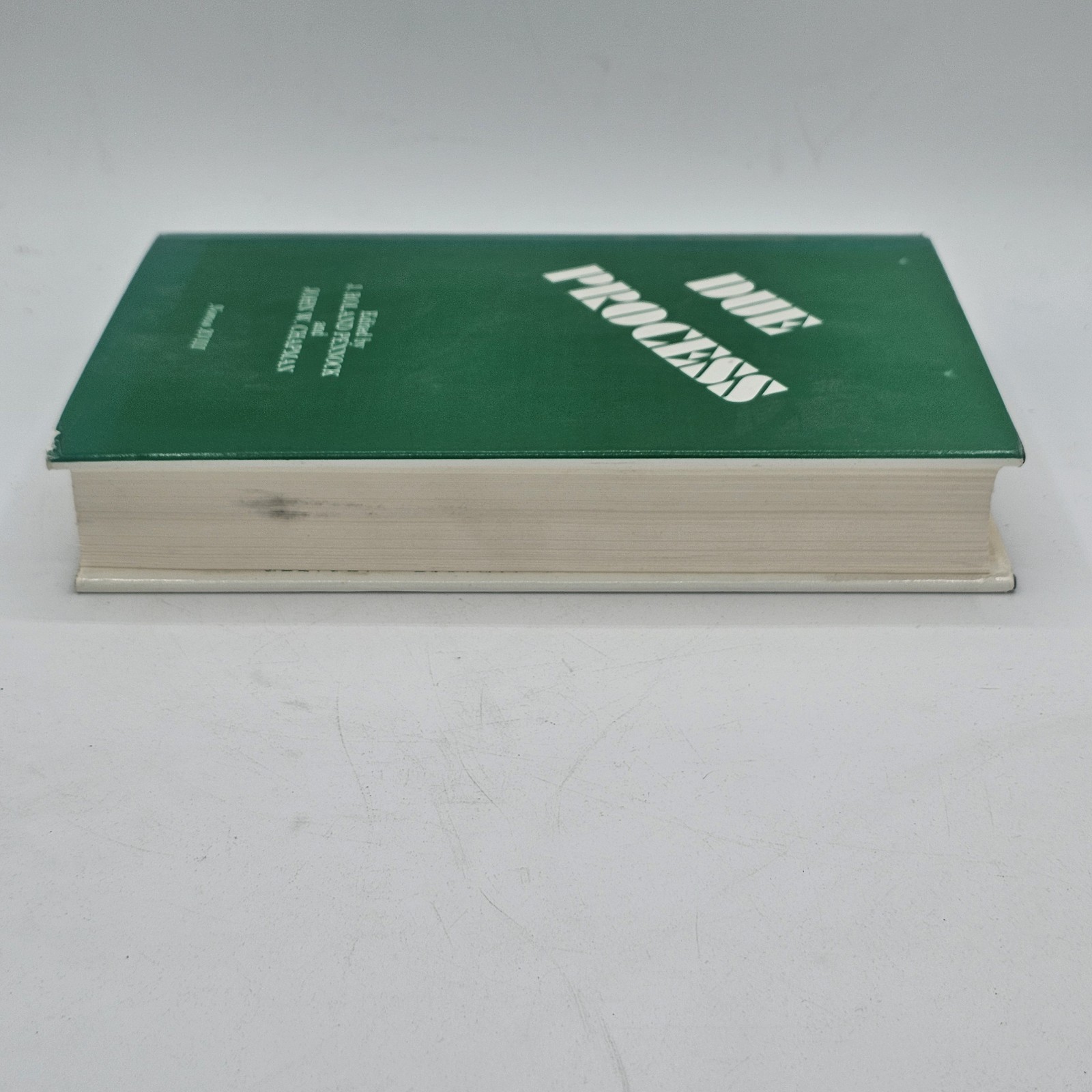 Due Process J Roland Pennock 1977 HC w/DJ Nomos XVIII Political Theory