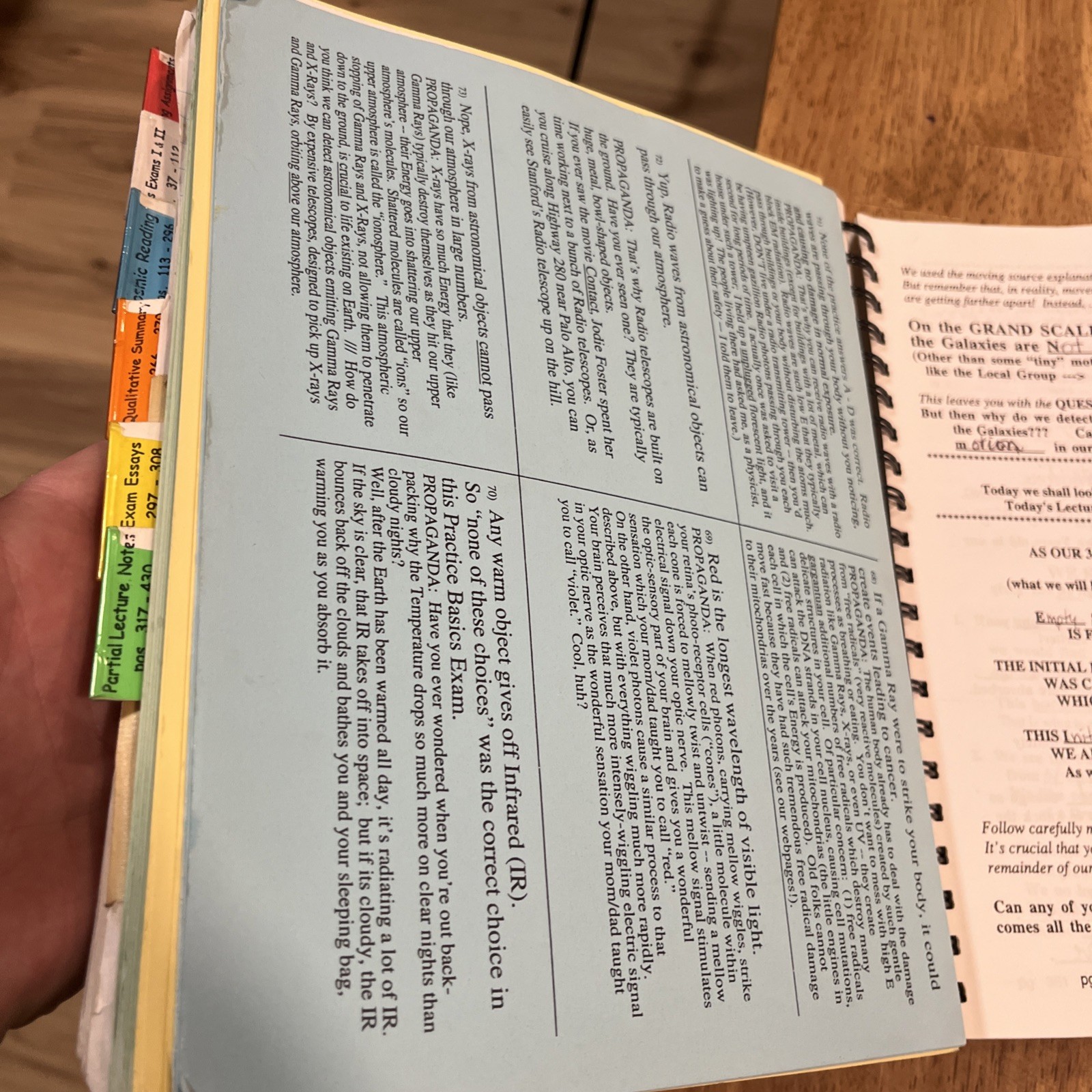 Cosmos Physics 304 Dr. Stone Brusca Textbook VERY RARE Cosmic Essays 518 Pages￼