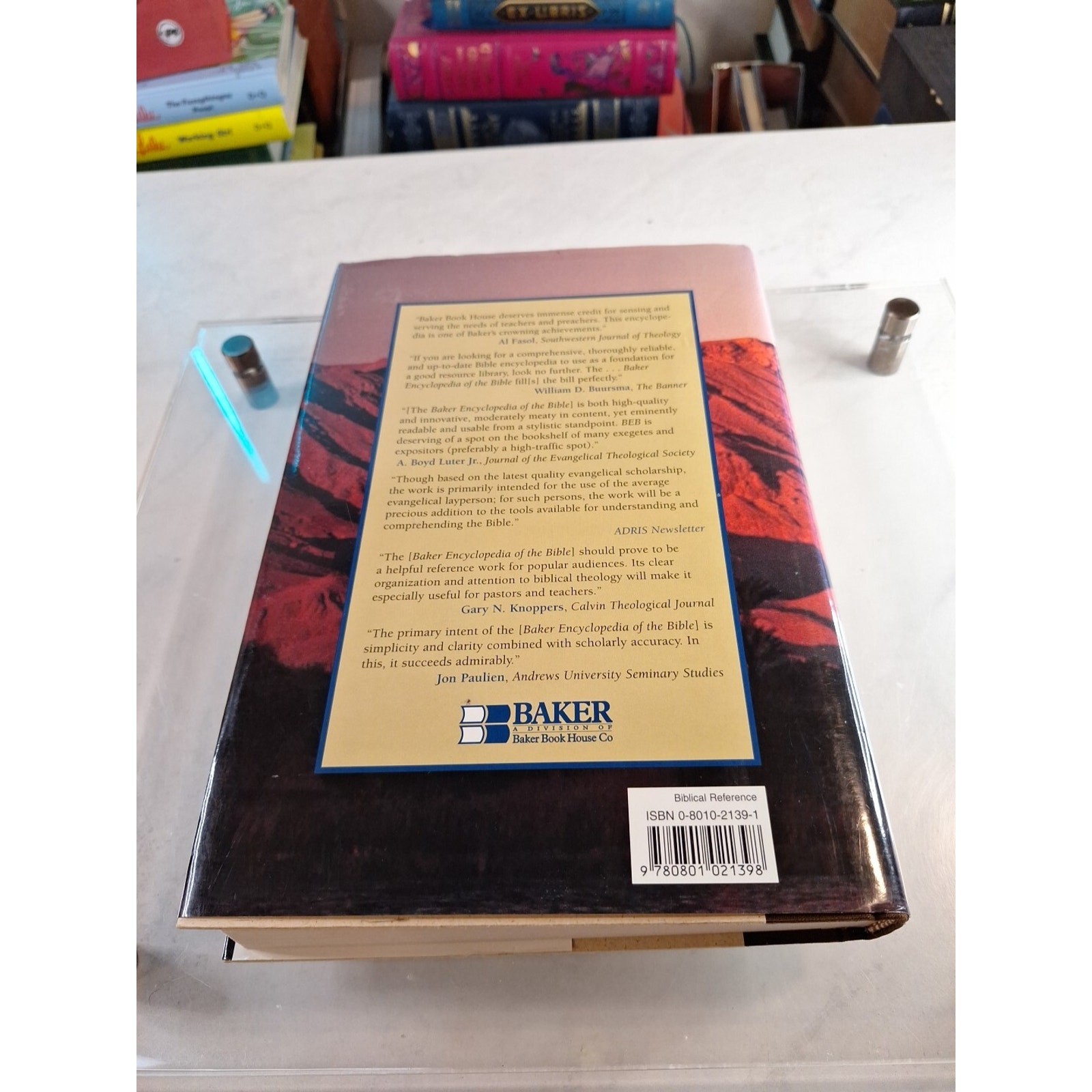 Baker Encyclopedia of the Bible Ser.: by Walter A. Elwell Vol. 2 Only
